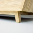 Table basse - Miel et bois