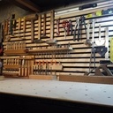 En finition , et on range comme on peut