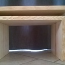 Petite table en frêne