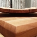 Assiette carrée au tour à bois ?