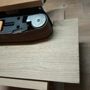 Surélevé et profité de l'arrondi