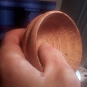 Gouge a creusé (racloir fait maison pour tournage)