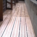 Coin repos en bois de récupération