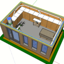 Cabanon / Abri de jardin - atelier