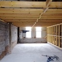 Montage des armatures et plafond en bois
