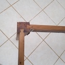 De l'arbre à la table - table extérieure en bois de fer