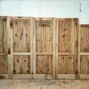 Série de portes en cèdre
