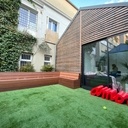 Canapé extérieur sur mesure