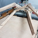 Guéridon pour le jardin