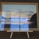 Porte cadre façon chevalet de peintre