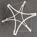 Pieds de table basse