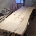 Grand plateau de table en chêne