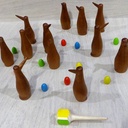 Jeu des pingouins memory des couleurs