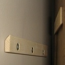 Fixation French cleat (Taquet à la française)