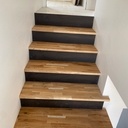 Habillage escalier béton