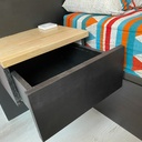 Tête de lit fonctionnelle pour chambre de "jeune" ado...