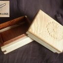 Petit coffret Frêne Sipo