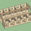 Écurie pour chevaux playmobil