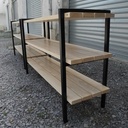 Etagères bois et métal