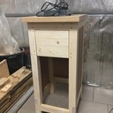 Meuble perceuse à colonne