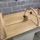 Lampe déco en chêne - cintrage