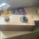 Lampe charpente vintage