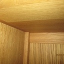 à gauche paroi latérale + le fond