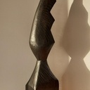 Sculpture abstraite "brancusiesque"