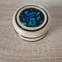 Yoyo en bois d'erable et epoxy pailletée