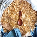 26éme cuillère de 2023 : Cuillère en pommier cuite au four