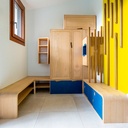 Agencement d'entrée multi-rangements