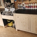 Banc de scie pour scie à onglet radiale