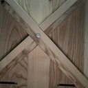 Table basse en frêne