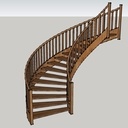 Escalier rond