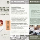 Construire pour se reconstruire : un exposition de design social