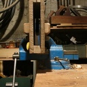 Montage dans mon étau de mécanicien