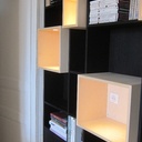 Bureau et bibliothèque Lévitation -