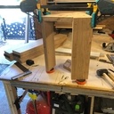 Tabouret en chêne 2.0