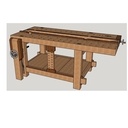 Etabli de type roubo grande largeur