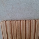 Planche à découper en lamellé-collé