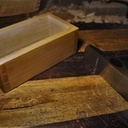 Petit vide poche Poirier/noyer