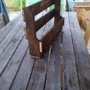 Porte bouteilles et verre à pieds