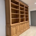 Bibliothèque en chêne