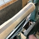 Vase hêtre et résine