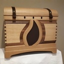 Coffre à trois serrures