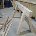 Petits tréteaux à dévers