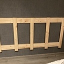 Tête de lit avec chevets