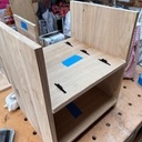 Meuble pour platine disque et enceinte
