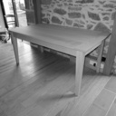 Table à rallonges en Frêne