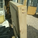 Porte de cave à 2 vantaux